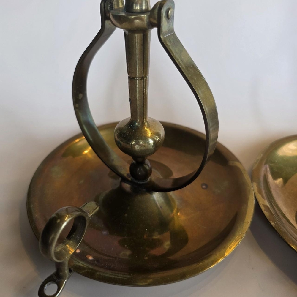 Elegant Brass Candle Holders - Picture 2 of 7